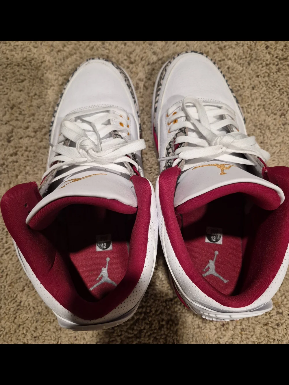 Jordan 3 Cardinal